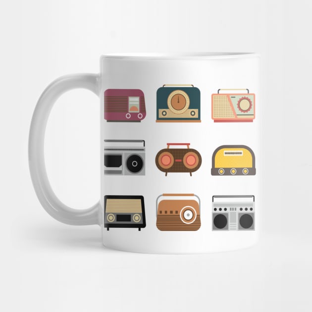 Vintage Radio Collection by Digster